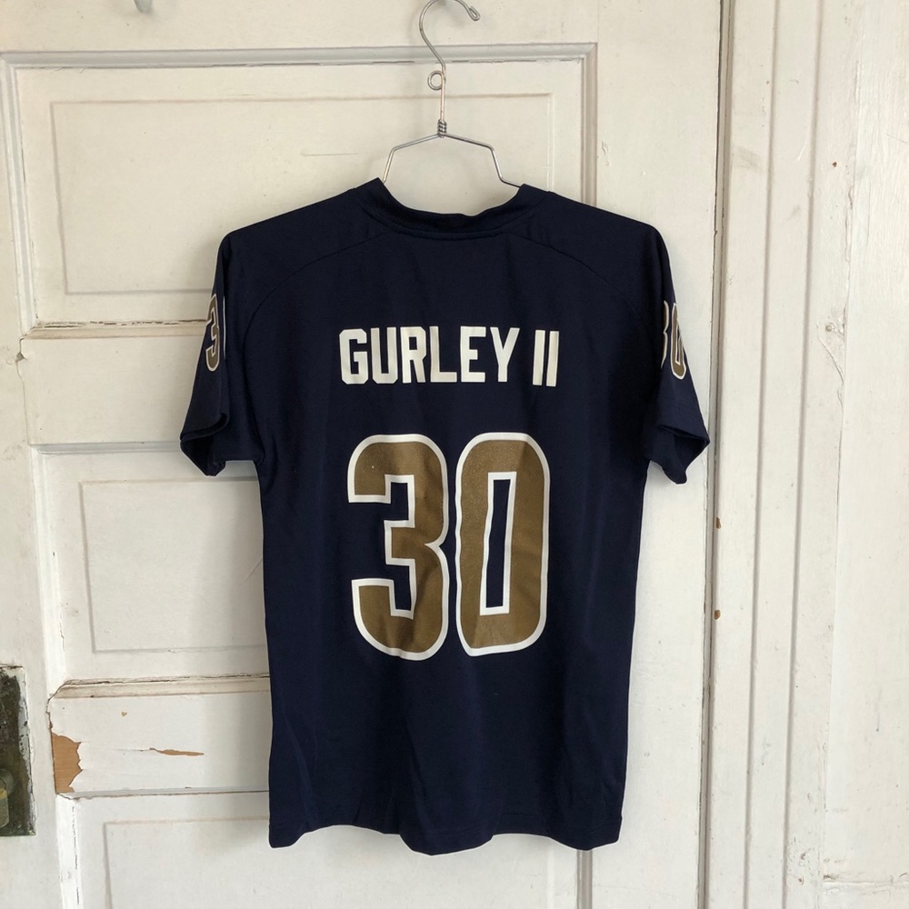 Gurley ll NFL Rams Blue T-shirt